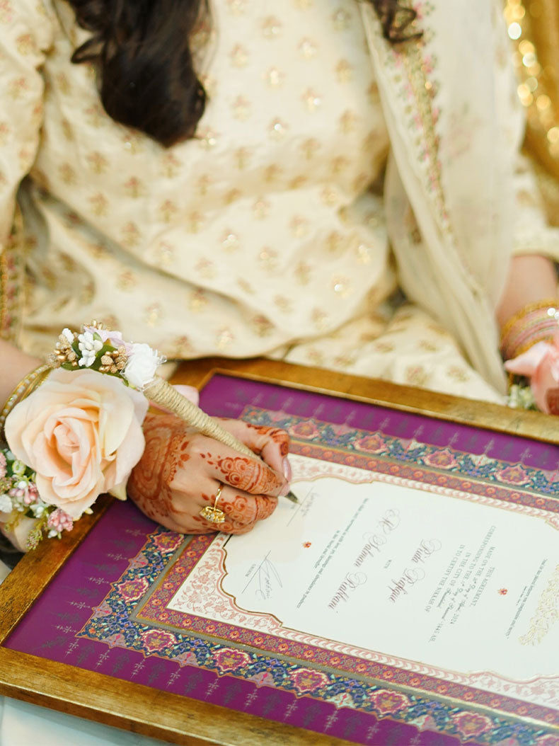 Flower Nikkah Pens