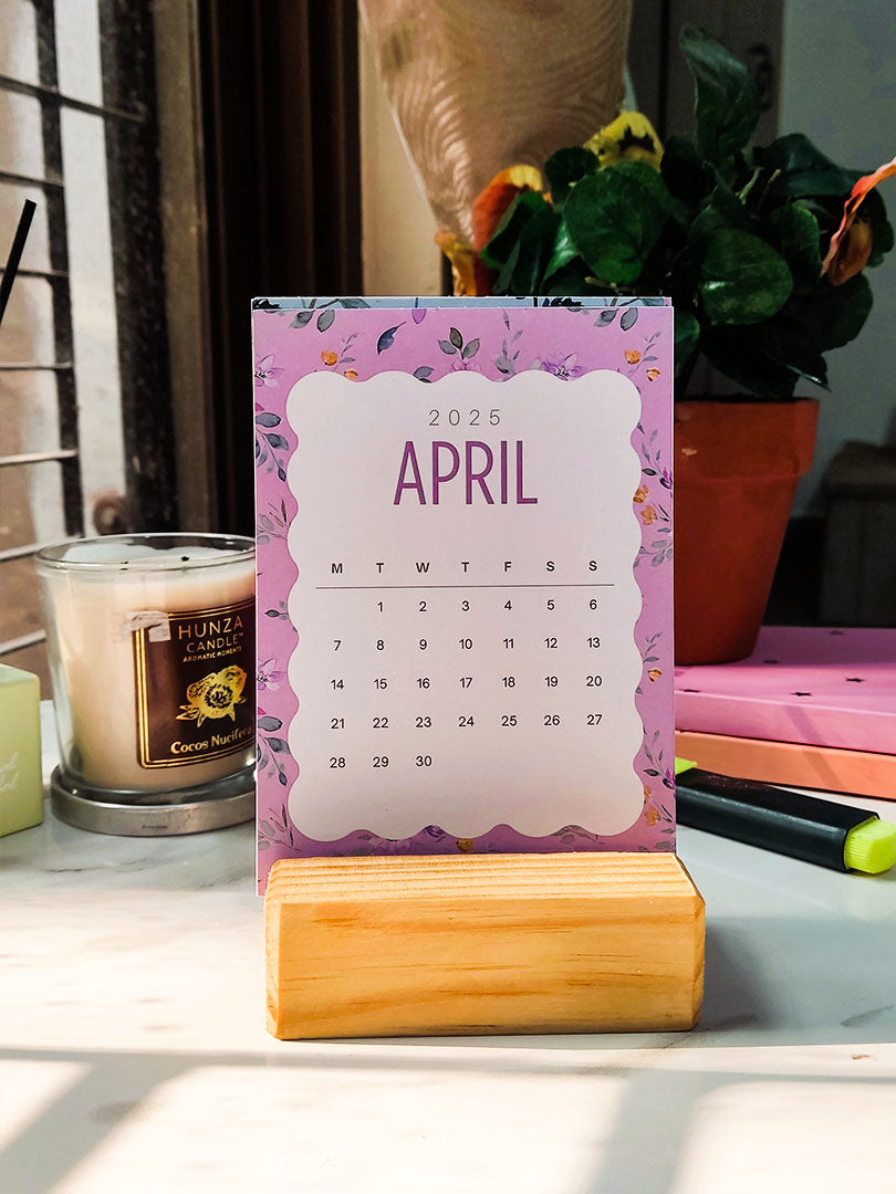 Floral 2025 Calendar