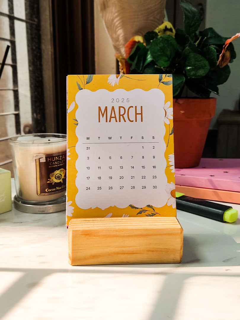 Floral 2025 Calendar