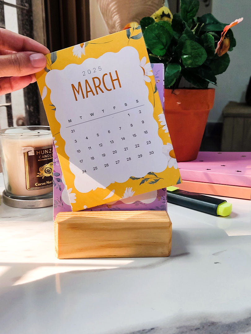 Floral 2025 Calendar