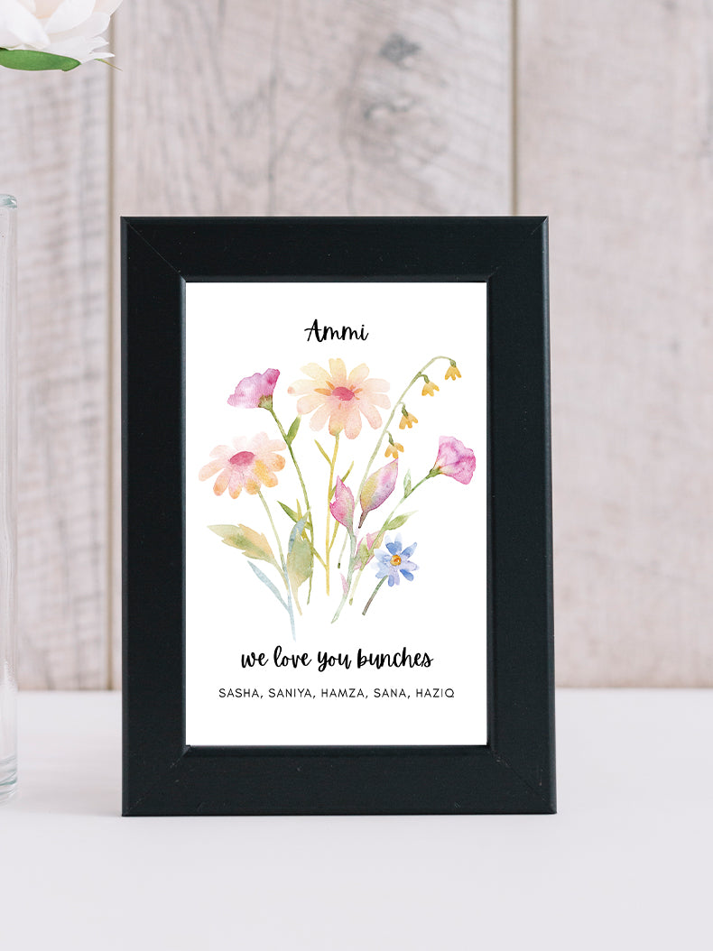 Flower Bunch Frame