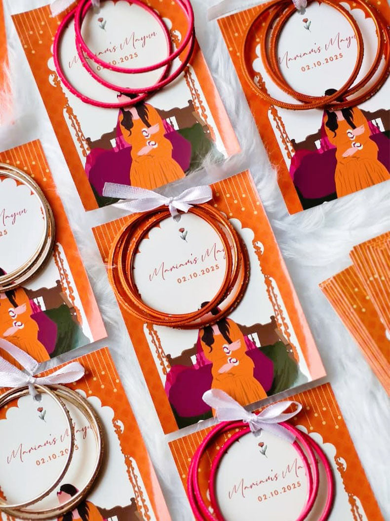 Bangles Favors