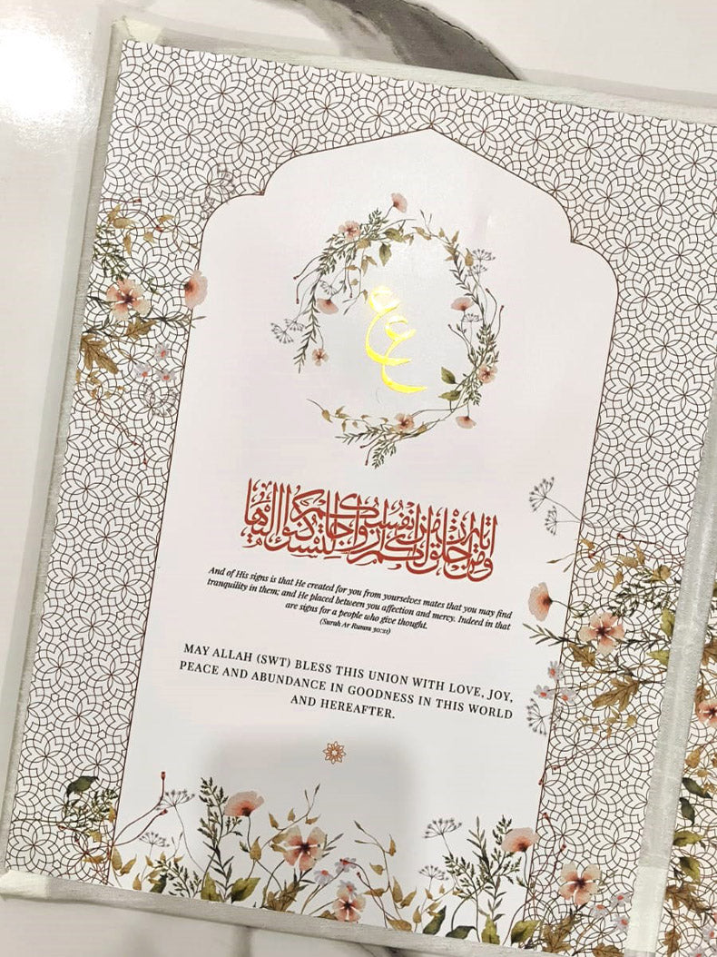 Wafa Nikkah Booklet