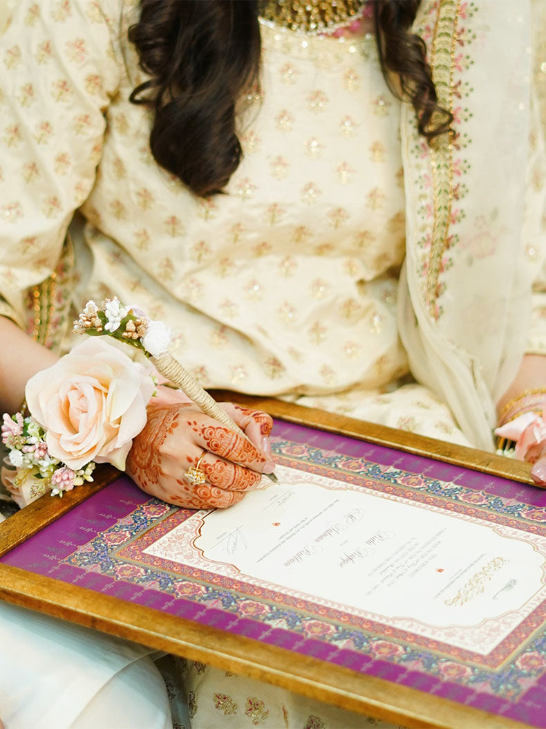 Flower Nikkah Pens