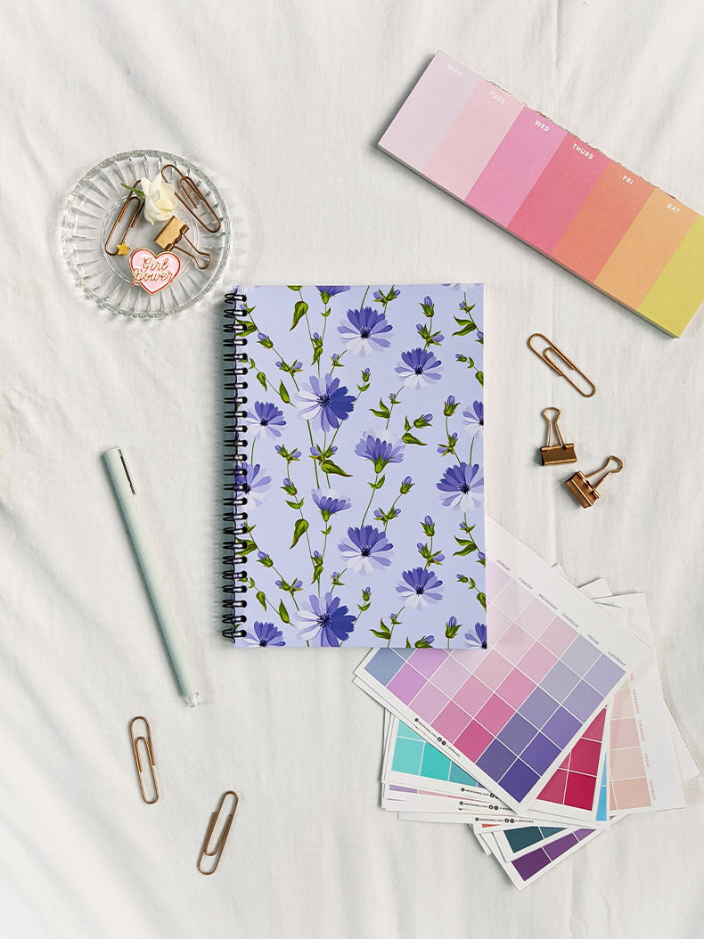 Lavendar Notebook