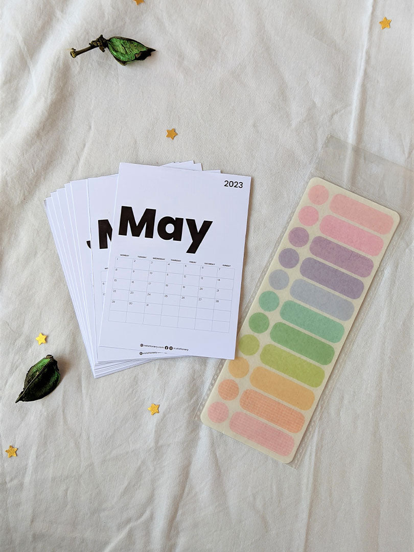 Pastel Label Stickers